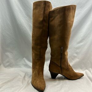 Vince Camuto Brown Knee-High Boots